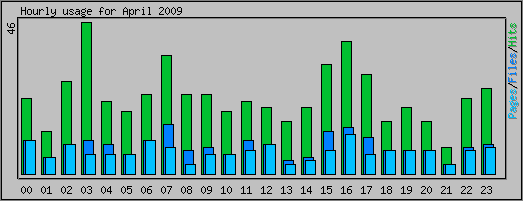 Hourly usage