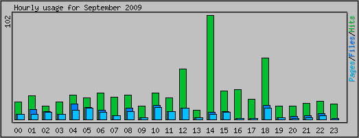 Hourly usage