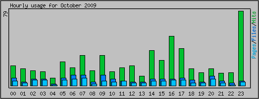 Hourly usage