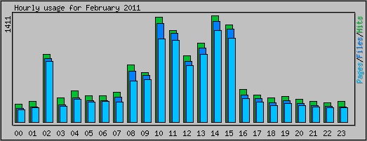 Hourly usage