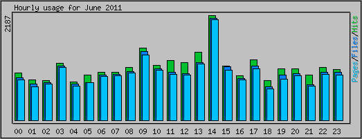 Hourly usage