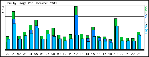 Hourly usage