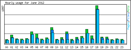 Hourly usage