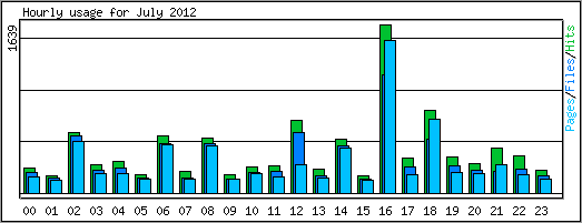 Hourly usage