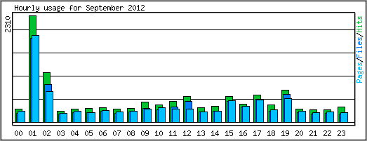 Hourly usage