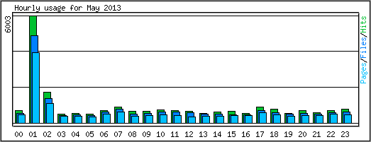 Hourly usage