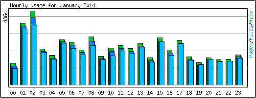 Hourly usage