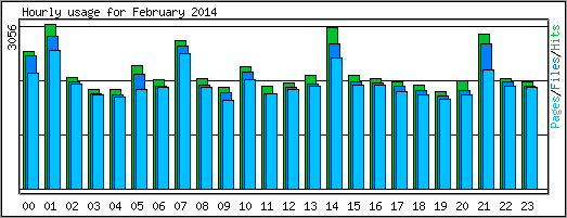 Hourly usage