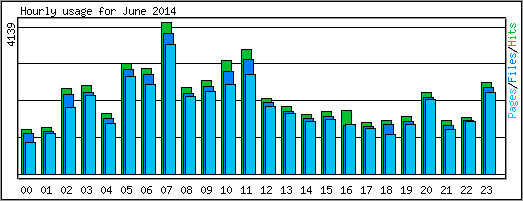 Hourly usage