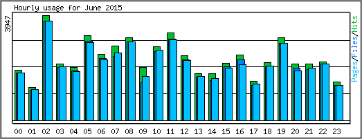 Hourly usage