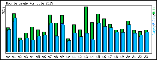 Hourly usage