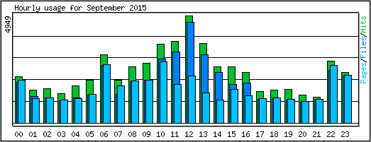 Hourly usage