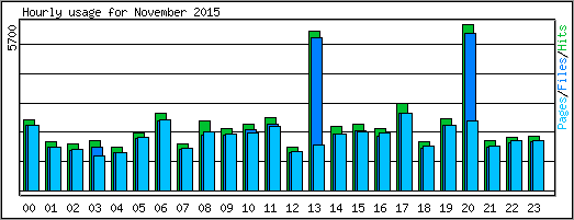 Hourly usage