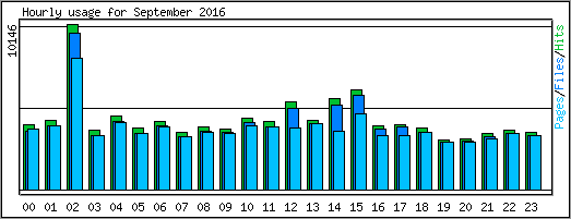 Hourly usage