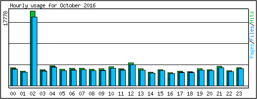 Hourly usage