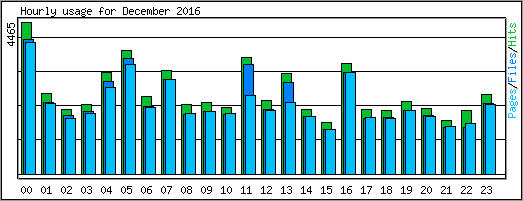 Hourly usage