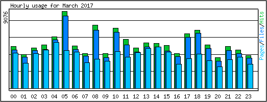 Hourly usage