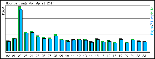 Hourly usage