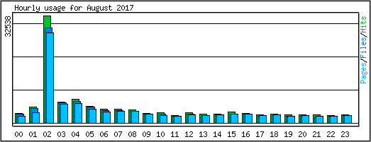 Hourly usage